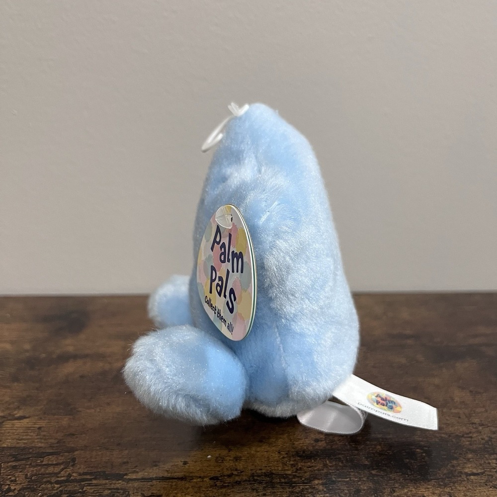 Aurora Palm Pals Frosty Snowflake Blue Bean Plush With Tags 2022 - Picture 4 of 8